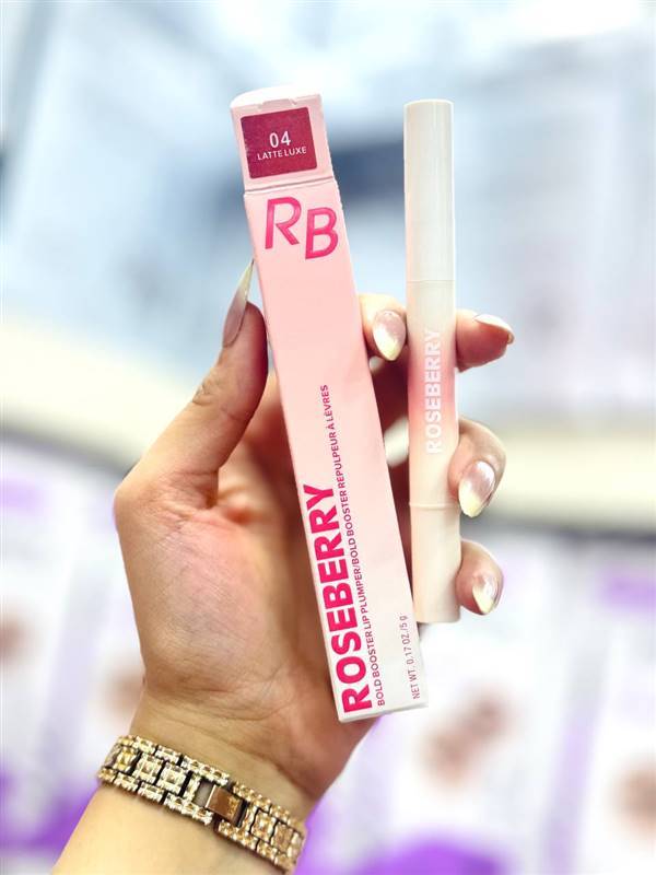 Lip Plumper – pout-perfect shine 🫦✨وصل تريند الجديد من Rose Berry 🔥💖