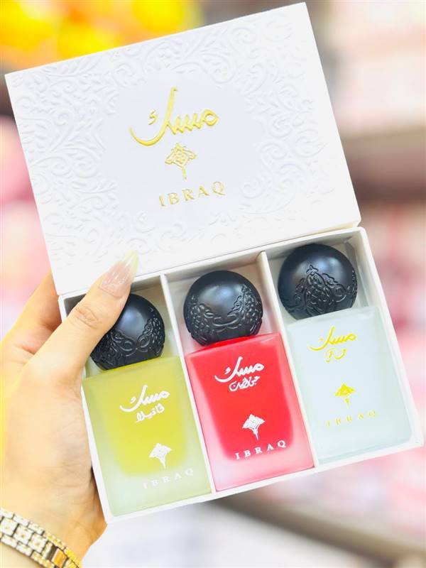 سيت 3 عطور مسك من إبراقIBRAQ Musk Perfume Set 🇸🇦 ✨🌸