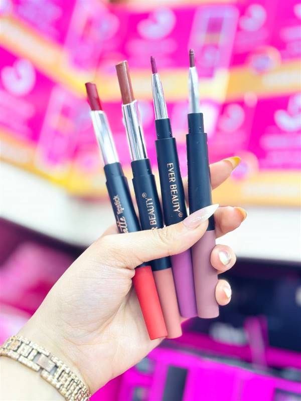 🔥🔥 روج إيفر بيوتي دابل 🔥🔥Ever Beauty Double Lipstick & Lip Liner 💄💋