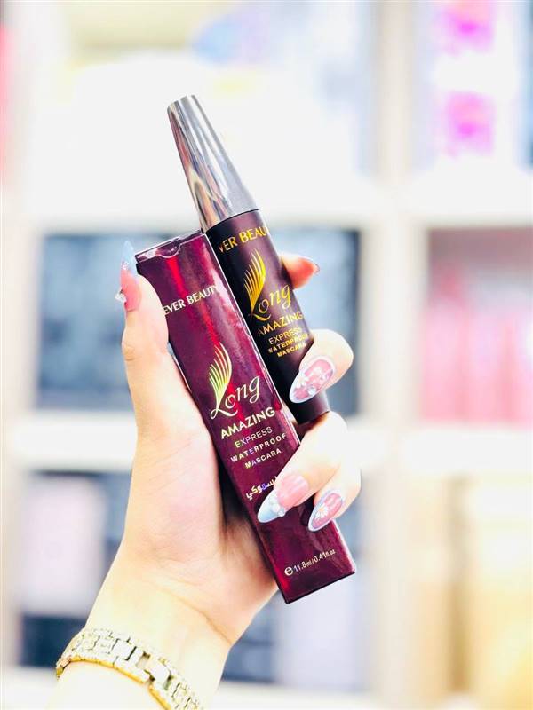 Ever Beauty Long Amazing Express Waterproof Mascara 💖🔥🔥 ماسكرا سموكي إيفر بيوتي لونج 🔥🔥