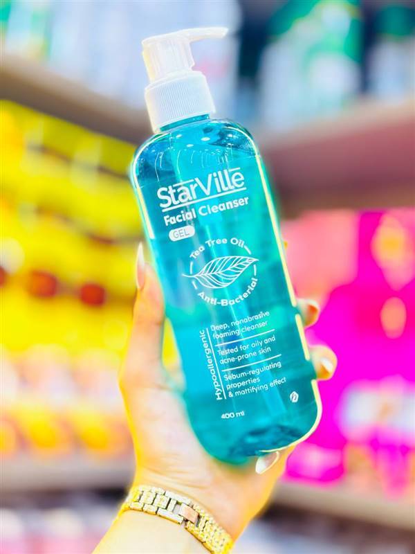 ✨ غسول استارفيل جيل للبشرة الدهنية – Starville Gel Cleanser for Oily Skin ✨🤎
