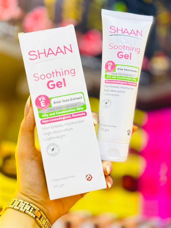 Shaan Soothing Gel – Oil-Free Moisturizer ✨مرطب شان جل للبشرة الدهنية والمختلطة