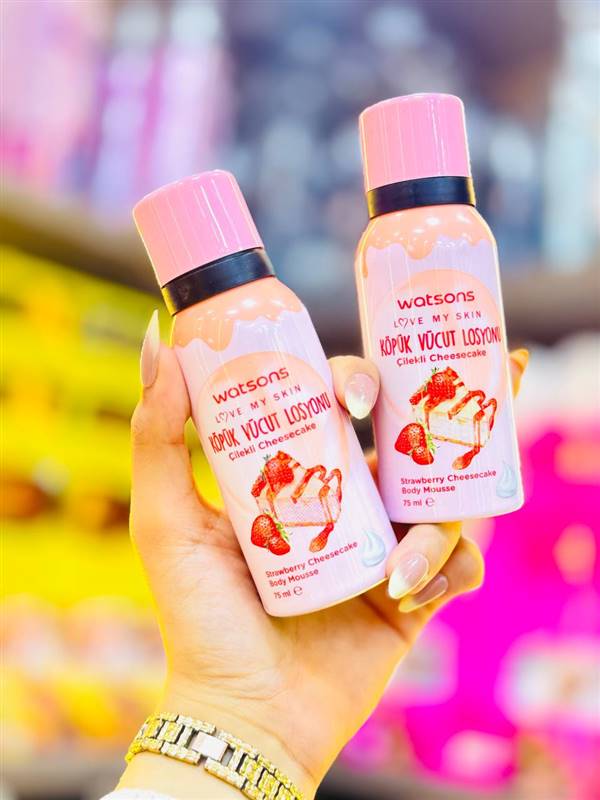 Cheesecake Scented Moisturizing Body Foam ✨فوم تشيز كيك المعطّر والمرطّب للجسم