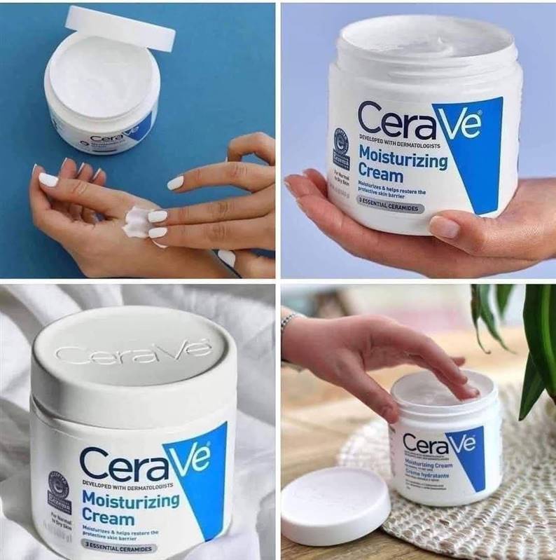 💙✨ كريم مرطب سيرافي الفرنسي الأصلي – CeraVe Moisturizing Cream ✨💙